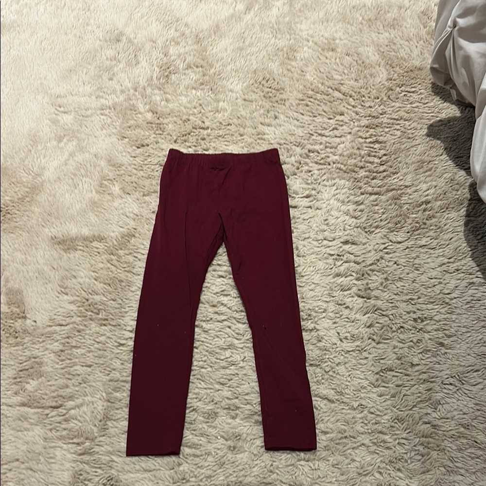 Cat & Jack Burgundy Leggings